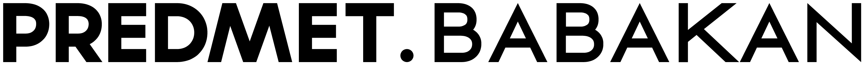 PREDMET. BABAKAN